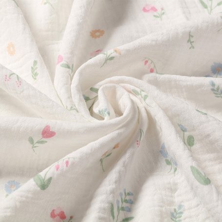 BabyOno Extra puha textil pelenka  3 db gyűrt muszlin - puderrózsaszín