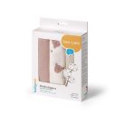 BabyOno Extra puha textil pelenka  3 db gyűrt muszlin - szürke