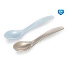 Canpol műanyag kanál 2 db-os 4hó+ kék
