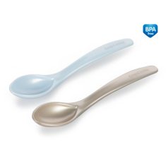 Canpol műanyag kanál 2 db-os 4hó+ kék