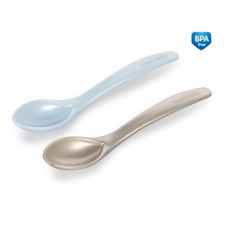 Canpol műanyag kanál 2 db-os 4hó+ kék