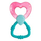 Canpol csörgő hűtőrágókával - rózsaszín szív