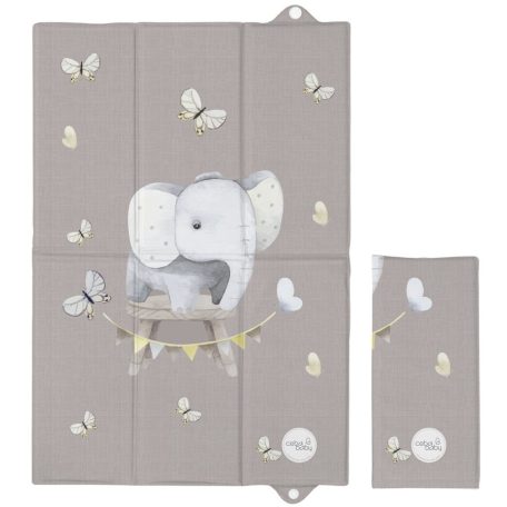 Pelenkázó alátét utazáshoz 60x40 cm - Basic Little Elephant