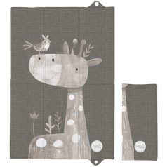   Pelenkázó alátét utazáshoz 60x40 cm - Basic Friendly Giraffe