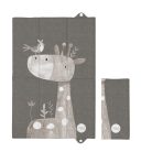Pelenkázó alátét utazáshoz 60x40 cm - Basic Friendly Giraffe