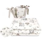 Baby Shop 3 részes ágynemű garnitúra - ekrü fóka 