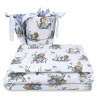 Baby Shop 3 részes ágynemű garnitúra - Let's Go! kék