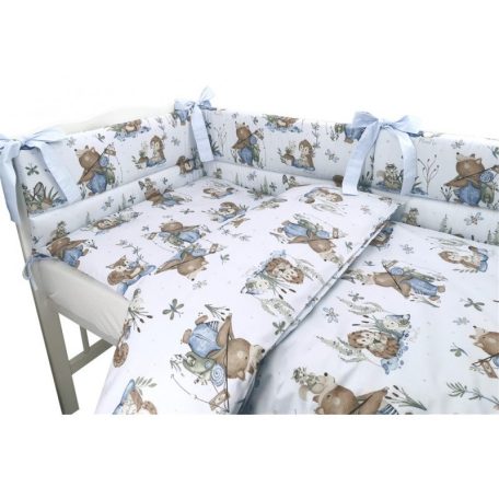 Baby Shop 3 részes ágynemű garnitúra - Let's Go! kék