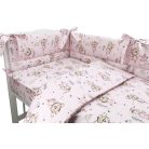 Baby Shop 3 részes ágynemű garnitúra - Kis balerina rózsaszín 