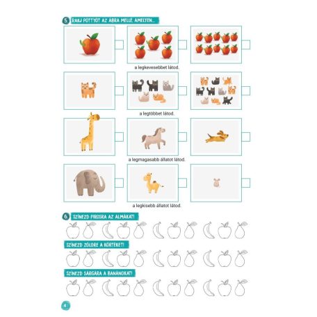 Minitanoda - Iskolaelőkészítő feladatok kiscsoportosoknak 