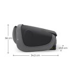 KINDERKRAFT Unity 2 i-Size gyermekülés - 100-150 cm - Grey