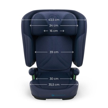 KINDERKRAFT Unity 2 i-Size gyermekülés - 100-150 cm - Navy