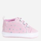 Yoclub Bébi Cipő 0-6 hó - Rózsaszín csillagos