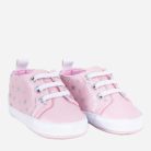 Yoclub Bébi Cipő 0-6 hó - Rózsaszín csillagos