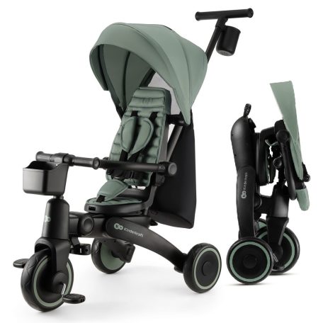 Kinderkraft Jazz 2 összecsukható tricikli - Zöld