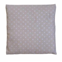 Parajdi sópárna 15x15cm - Drapp-Fehér apró csillag 