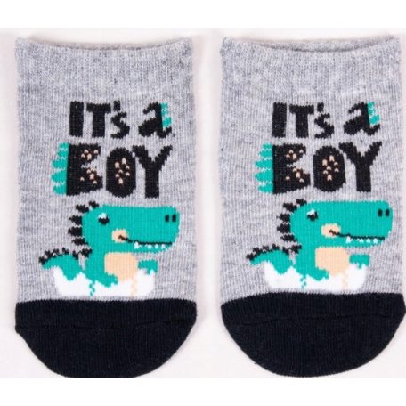 Yo! Baby pamut zokni 6-9 hó - Its a BOY