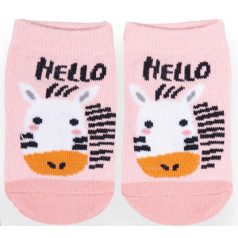 Yo! Baby pamut zokni 6-9 hó - Hello