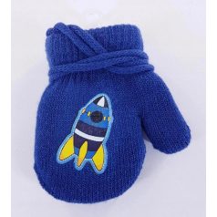 Yo! Bébi kesztyű 12 cm - Kék/űrhajós