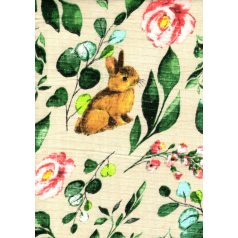 Mintás textil pelenka 1db-os - nyuszi 