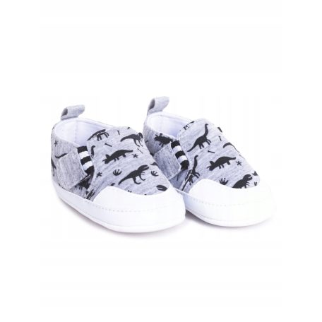 Yoclub Bébi Cipő 0-6 hó - Szürke dinós