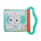 Bright Starts rágóka és könyv, 3 hó+ Oroszlán