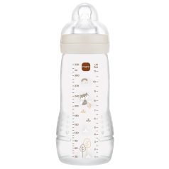 Mam Easy Active 4+ cumisüveg 330 ml -  bézs mosómaci 