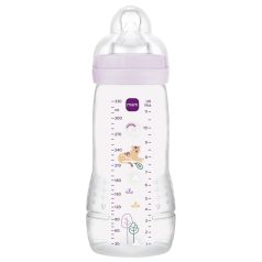Mam Easy Active 4+ cumisüveg 330 ml - lila tigris 