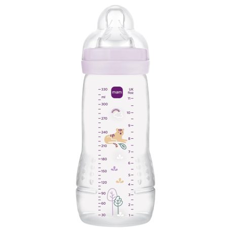 Mam Easy Active 4+ cumisüveg 330 ml - lila tigris 