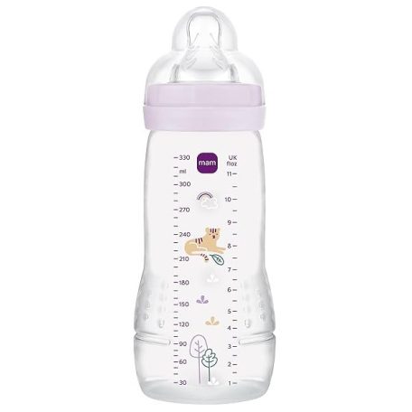 Mam Easy Active 4+ cumisüveg 330 ml - lila tigris 