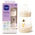 MAM Anti-Colic cumisüveg 160ml 0hó+ Bézs Nyuszi 