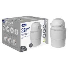   Chicco Odour Off Teleszkópos pelenkatároló konténer - világosszürke