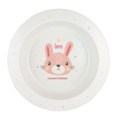 Canpol babies műanyag tányér - nyuszi 