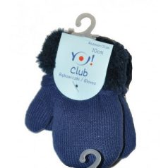 Yo! Bébi téli kesztyű 10 cm - Kék