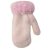 Yo! Bébi téli kesztyű 10 cm - Rózsaszín