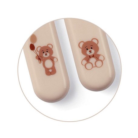 BabyOno fém bébievőeszköz 12 ho+ bézs maci