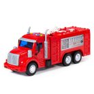 Polesie Profi műanyag tűzoltó kamion - piros