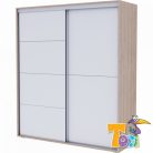 Todi Classic tolóajtós gardróbszekrény 200-as