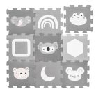 Zopa szivacs puzzle 30x30 cm 9db - Wild Life
