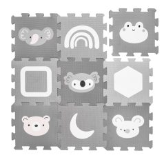 Zopa szivacs puzzle 30x30 cm 9db - Wild Life