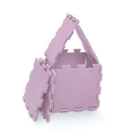 Zopa szivacs puzzle 30x30 cm 9db - Sugar Pink