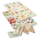 Zopa Multifunkciós kétoldalas összecsukható játszószőnyeg 200x150cm - Savana