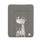 Ceba Baby puha pelenkázó lap 50*70 cm - Basic Friendly Giraffe