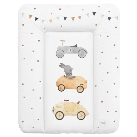 Ceba Baby puha pelenkázó lap 50*70 cm - Basic Bunny Driver
