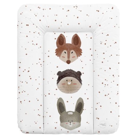 Ceba Baby puha pelenkázó lap 50*70 cm - Basic Cute Animals