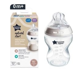 Tommee Tippee Natural start 260ml cumisüveg  0 hó+ 