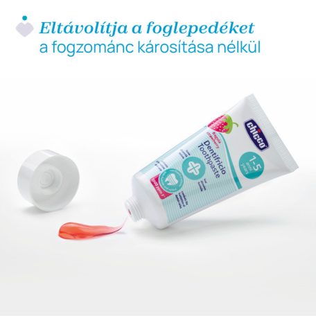 Chicco Eper ízű fogkrém fluoridos 50 ml xilittel 1-5 év