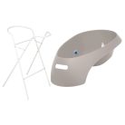 Tega Baby TEGGI 83 cm babakád hőmérővel + kádállvány - linen