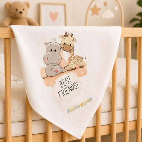 Babastar mintás textil pelenka 1db-os - Best friend's ! barack