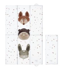   Pelenkázó alátét utazáshoz 50x80 cm - Basic Cute Animals